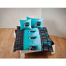 Bettwäsche mit modernem Muster