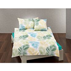 Bettwäsche mit Palmenblättern