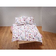Linge de lit avec motif floral bigarré