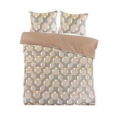 Linge de lit au style graphique