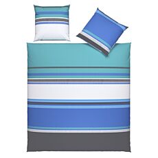 Bettwäsche mit modernem Streifendesign