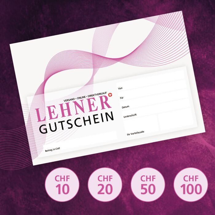 Geschenk-Gutscheine von Lehner