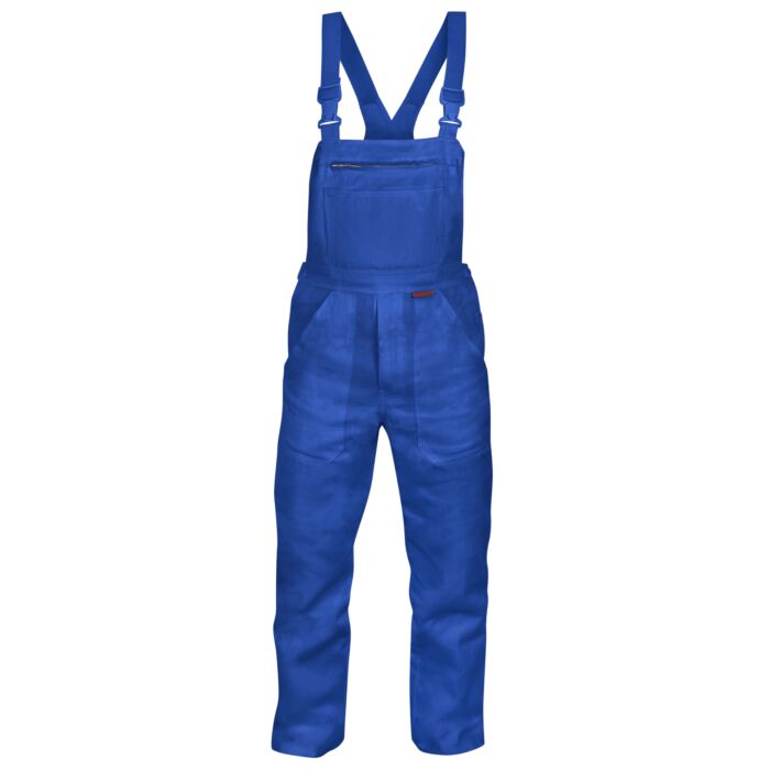 Arbeits-Latzhose aus Baumwolle royal
