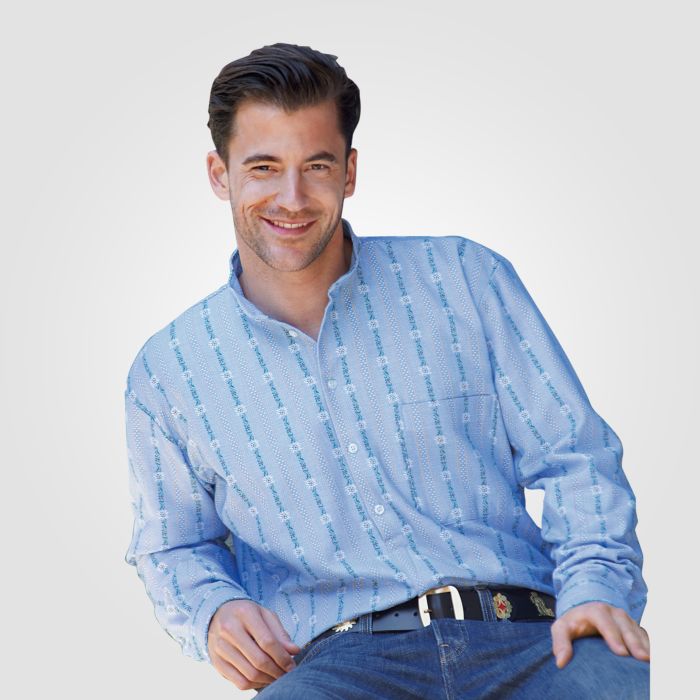 Chemise edelweiss sans col main product photo