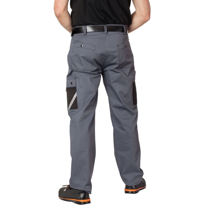 Orix Arbeitshose schwarz-grau-olive