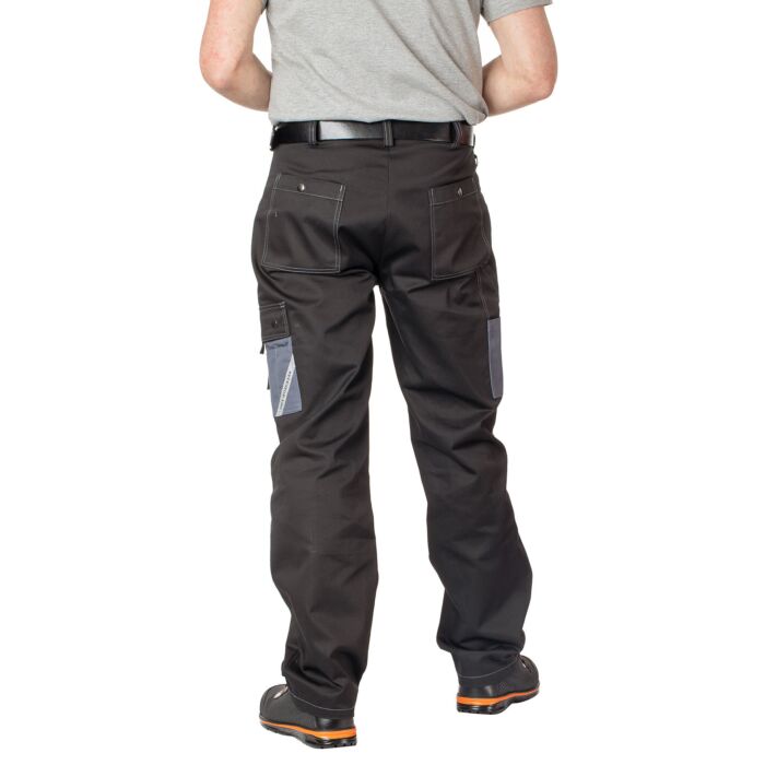 Orix Arbeitshose schwarz-grau-olive