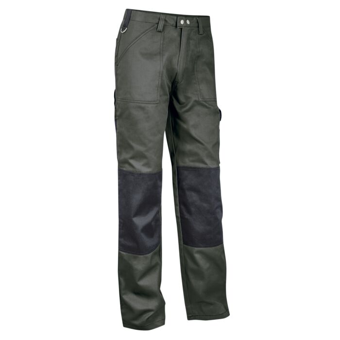 Orix Arbeitshose schwarz-grau-olive