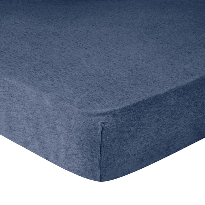 Jersey-Mélange Fixleintücher – 140–160x200 cm