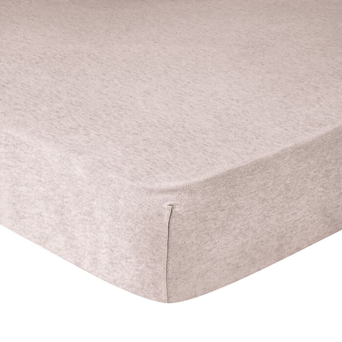 Jersey-Mélange Fixleintücher – 90–100x190–200 cm