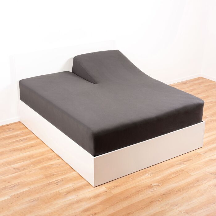 Draps-housses en jersey pour matelas Boxspring avec encoche à la tête