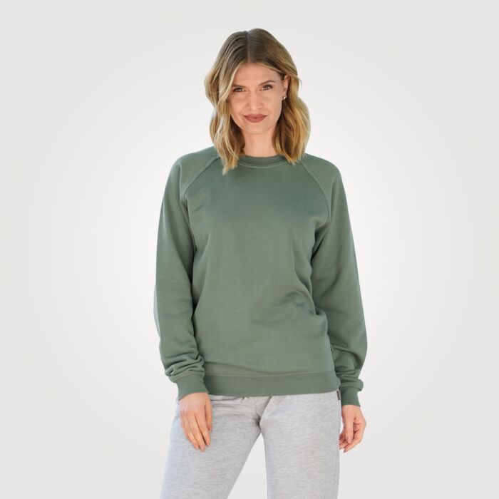 Sweat Shirt mit Bündchen unisex