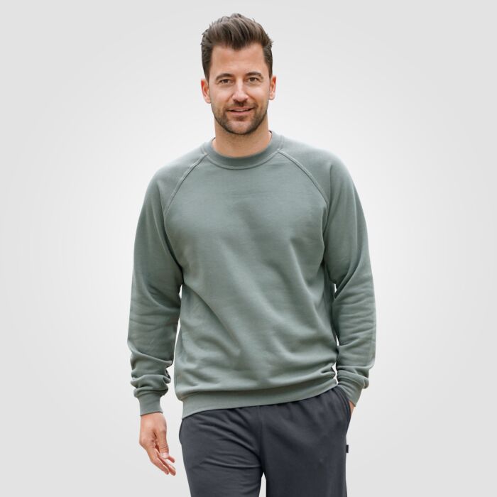 Sweat Shirt mit Bündchen unisex