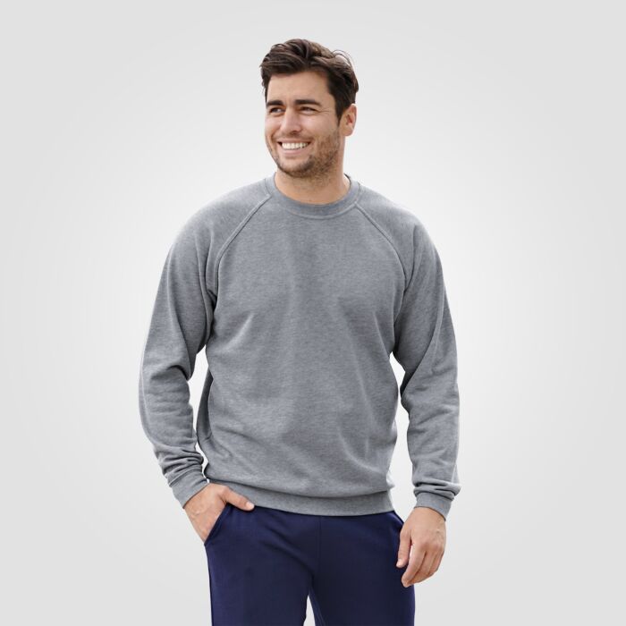 Sweat Shirt mit Bündchen unisex