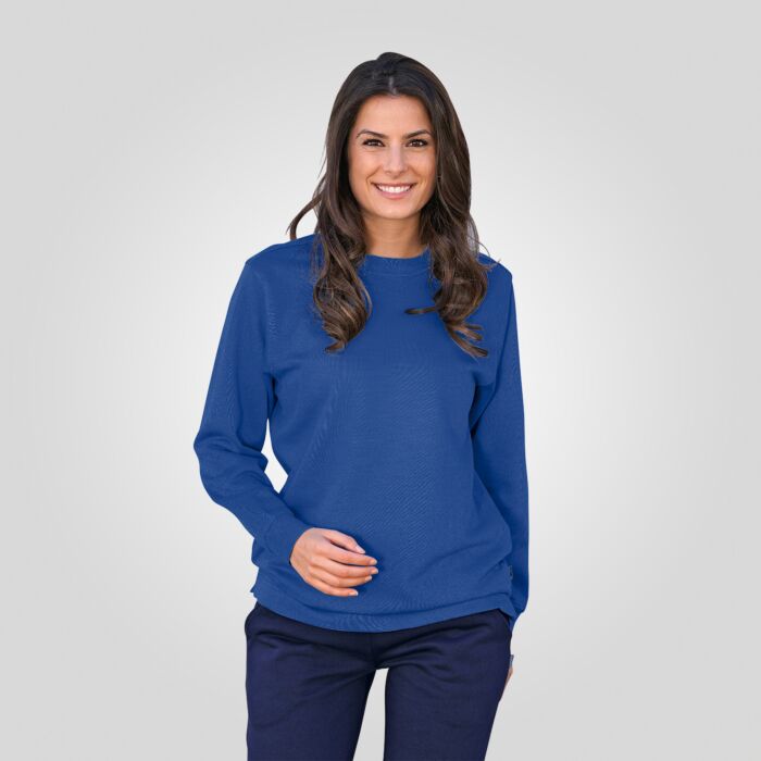 Sweat Shirt mit geradem Saumabschluss