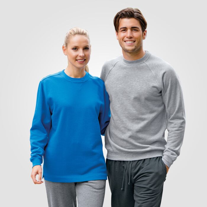 Sweat Shirt mit geradem Saumabschluss