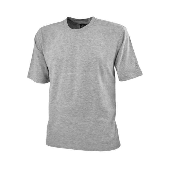 Image of Ahorn Unisex T-Shirt, grau meliert bei Lehner Versand Schweiz