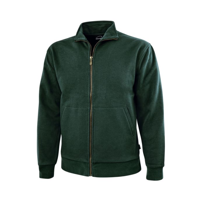 Image of HTA Sweat-Jacke, grün, XS bei Lehner Versand Schweiz