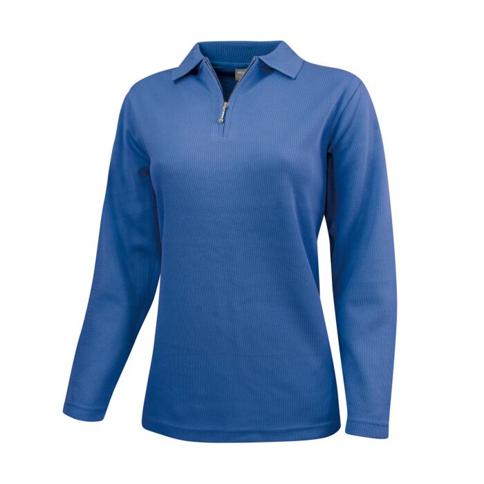 Sweat-Shirt mit feiner Ripp-Optik