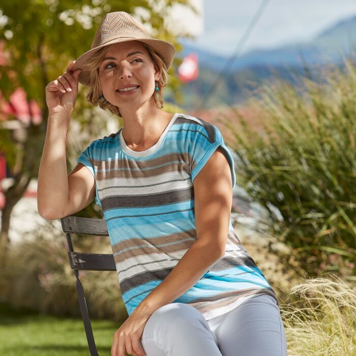 Chapeau d'été imprimé en polyester