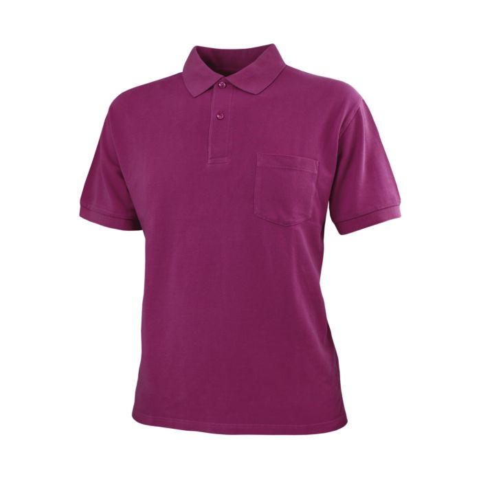 Image of Explorer Polo-Piqué-Shirt mit Brusttasche, himbeer, XXL bei Lehner Versand Schweiz