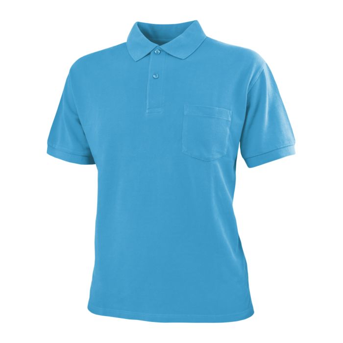 Image of Explorer Polo-Piqué-Shirt mit Brusttasche, eisblau bei Lehner Versand Schweiz