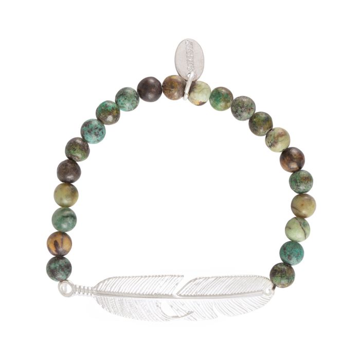 Image of Armband mit echten Steinen, grün bei Lehner Versand Schweiz