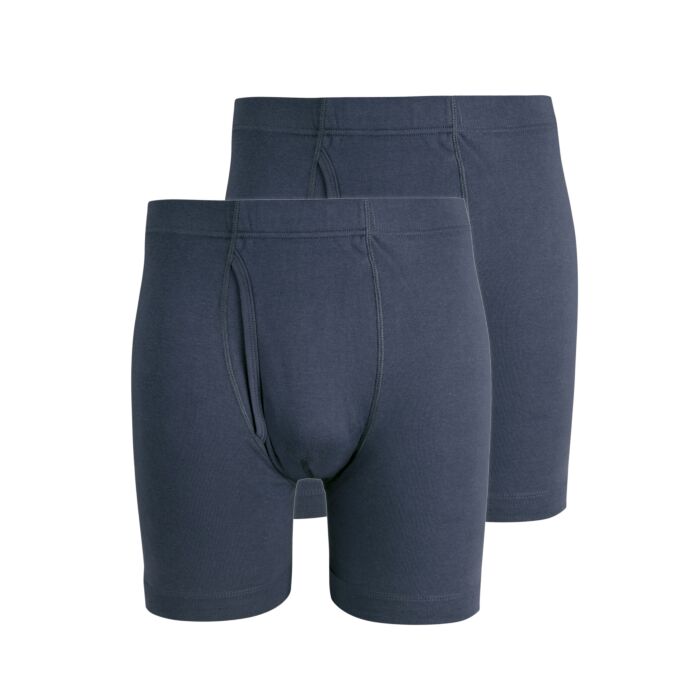 Short boxer avec élastique large à la taille