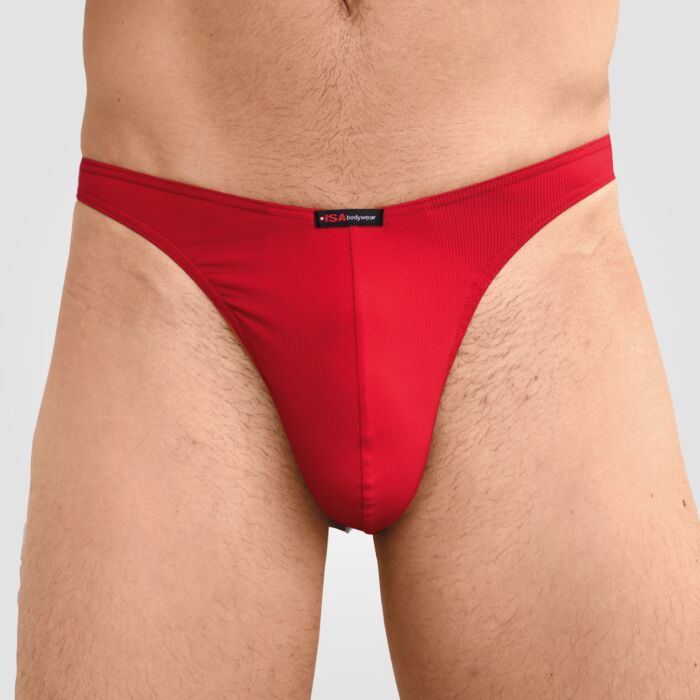 string homme rouge