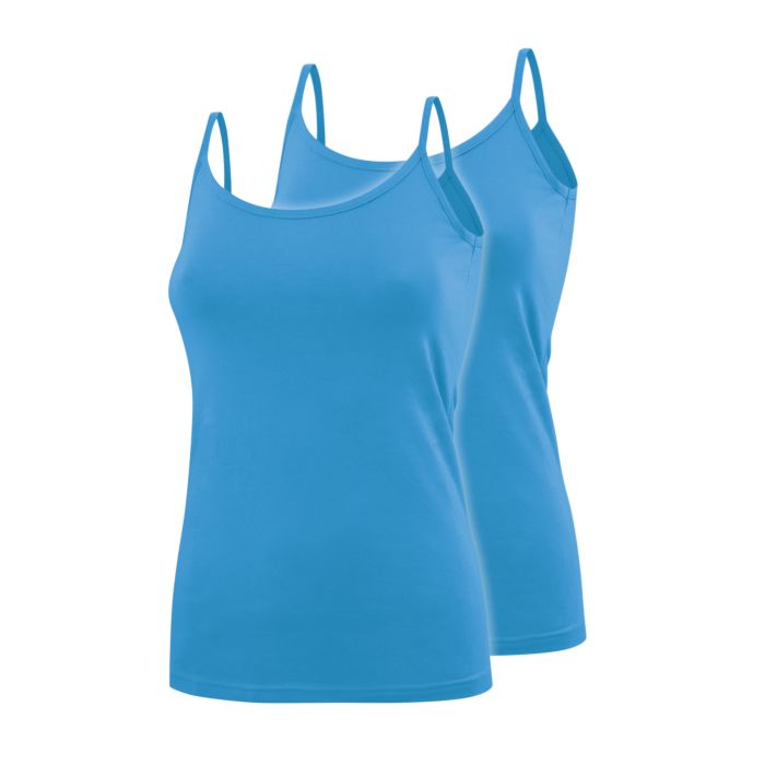 Image of Artime Träger-Top Duo-Pack, hellblau, S bei Lehner Versand Schweiz
