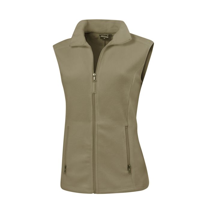 Image of Artime Fleece-Gilet Damen mit Stehkragen, olive bei Lehner Versand Schweiz