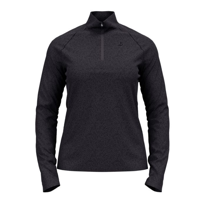 Image of Odlo Damen Fleece-Shirt langarm, schwarz, XL bei Lehner Versand Schweiz