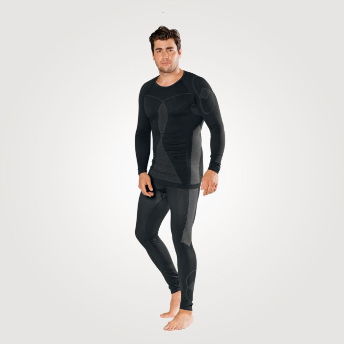 Image of Thermo-Shirt Langarm Herren Seamless, schwarz, M(M/L) bei Lehner Versand Schweiz