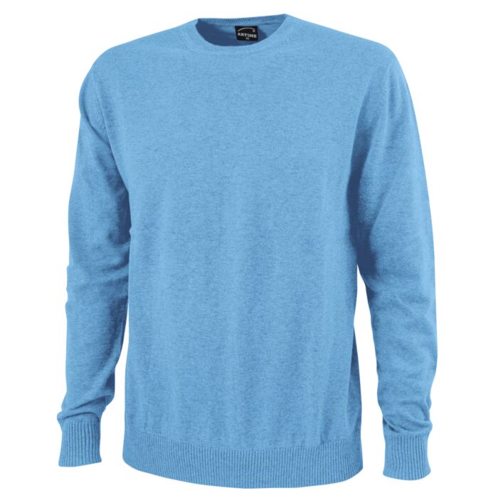 Rundhals-Pullover Baumwolle