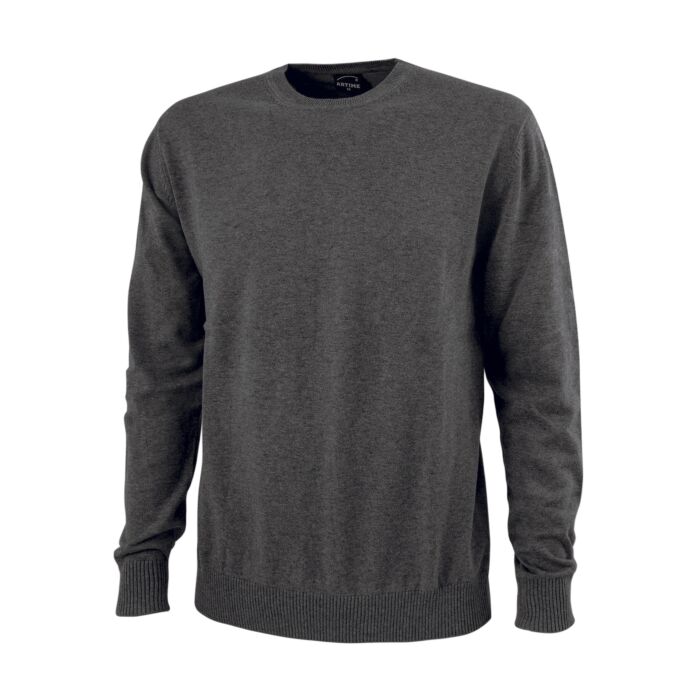 Rundhals-Pullover Baumwolle