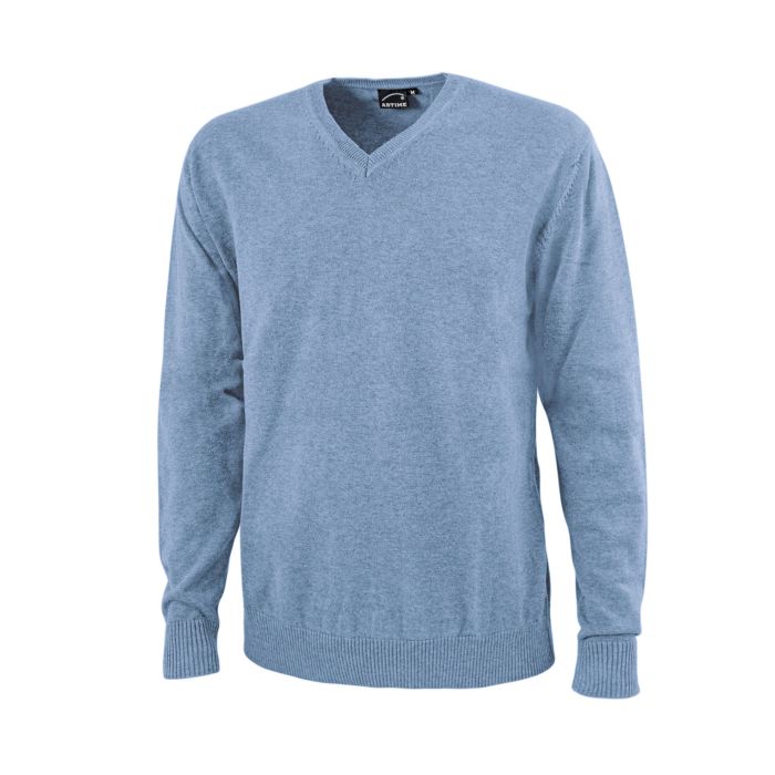 Image of Artime V-Neck-Pullover, hellblau, XL bei Lehner Versand Schweiz
