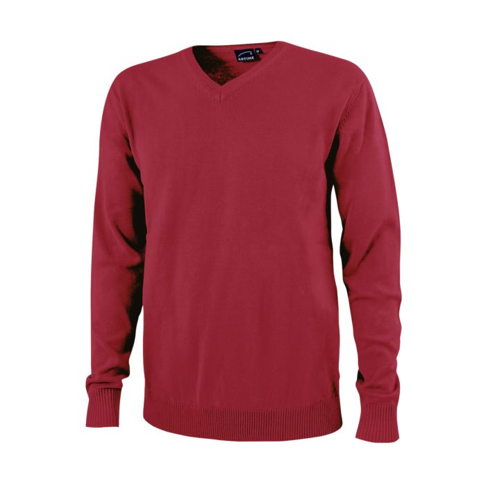 Image of Artime V-Neck-Pullover, bordeaux, XL bei Lehner Versand Schweiz