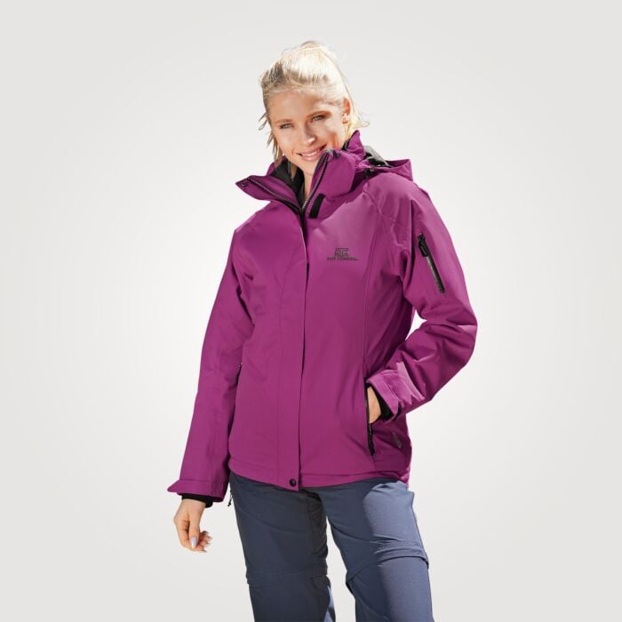 Leicht taillierte Damen Outdoor-Jacke 3 in 1 für Damen bestellen ⋆ Lehner  Versand