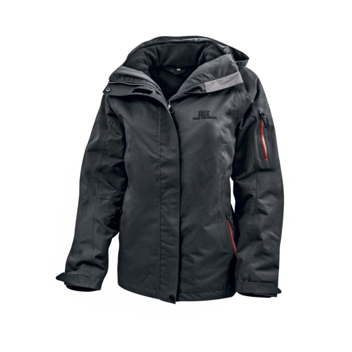 Leicht taillierte Damen Outdoor-Jacke 3 in 1 main product photo