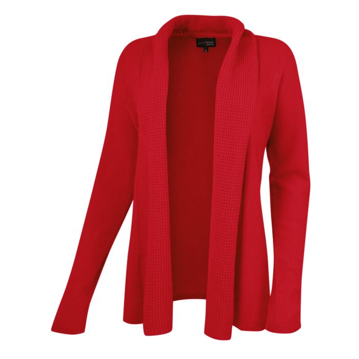 Image of Enrico Rosselli Damen Cashmere Cardigan, rot, XXL bei Lehner Versand Schweiz