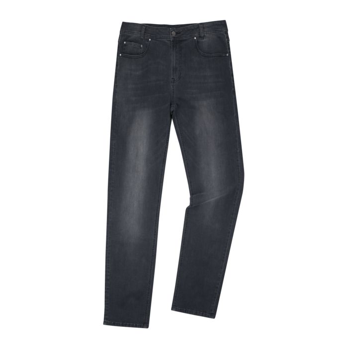 Image of Artime 5-Pocket Jeans Herren Used-Look blue denim, black denim, 33 bei Lehner Versand Schweiz
