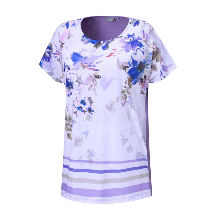 Damen-Shirt mit Blumenprint