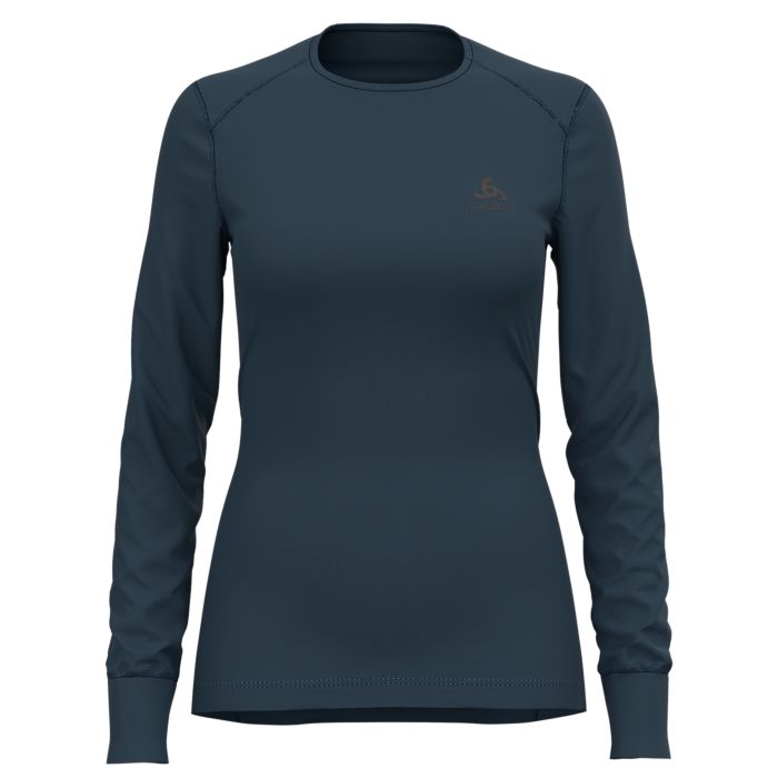 Image of Odlo Active Warm ECO Damen-Thermoshirt, tintenblau, XS bei Lehner Versand Schweiz