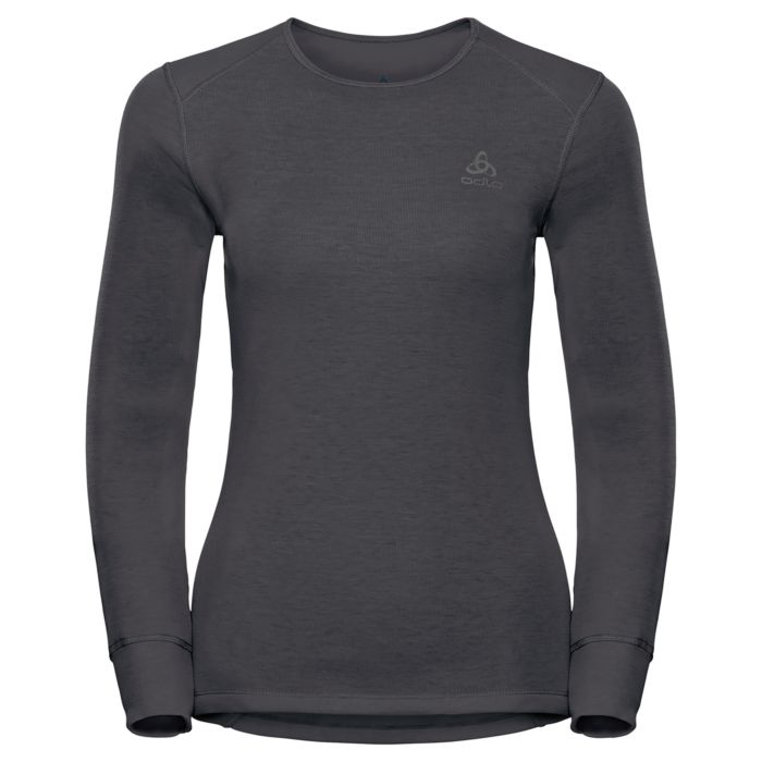 Image of Odlo Active Warm ECO Damen-Thermoshirt, anthrazit, XS bei Lehner Versand Schweiz