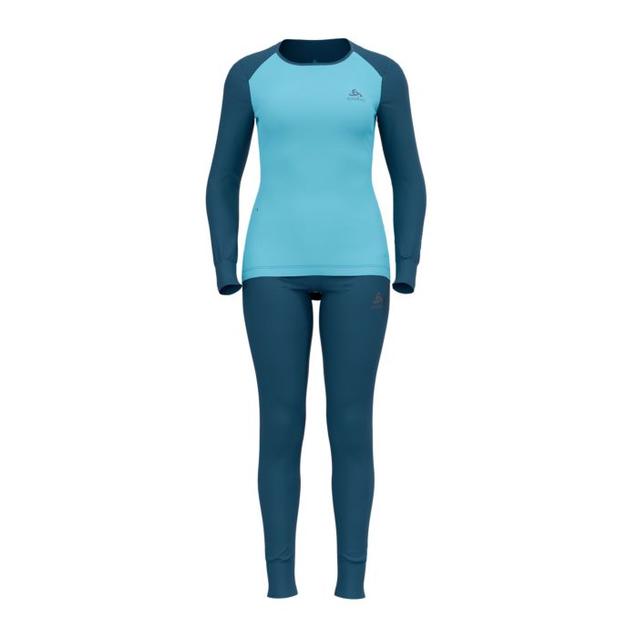 Image of Odlo Damen Funktionsunterwäsche-Set, marine-petrol bei Lehner Versand Schweiz