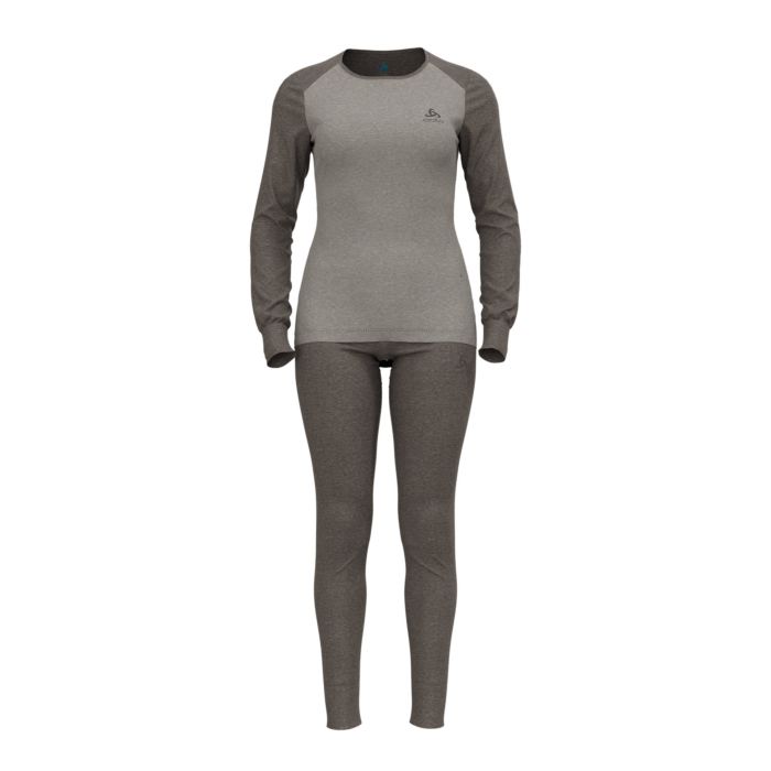 Image of Odlo Damen Funktionsunterwäsche-Set, anthrazit-grau, XS bei Lehner Versand Schweiz
