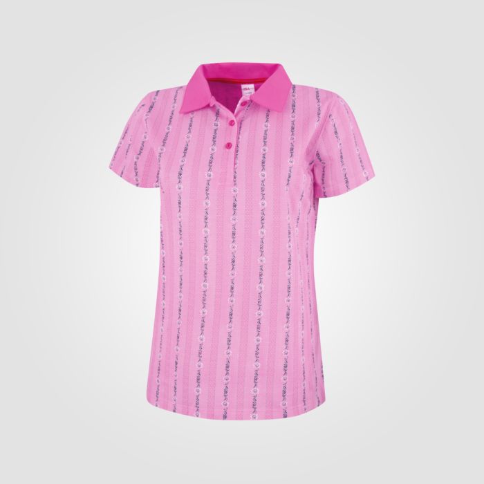 Image of ISA Edelweiss-Poloshirt für Damen, rosa bei Lehner Versand Schweiz