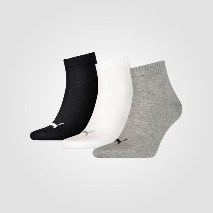 PUMA Quarter Socken unisex 3er Pack
