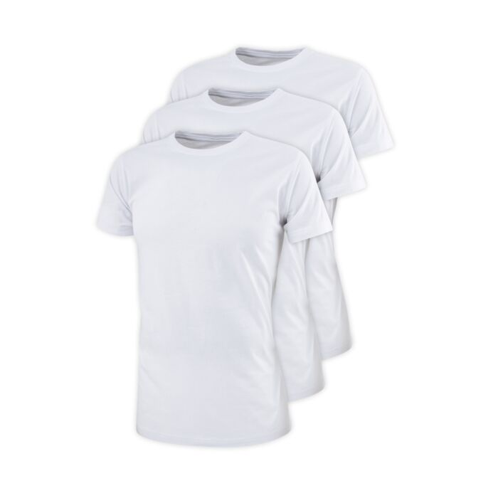 Lot de 3 T-shirts à encolure arrondie pour hommes