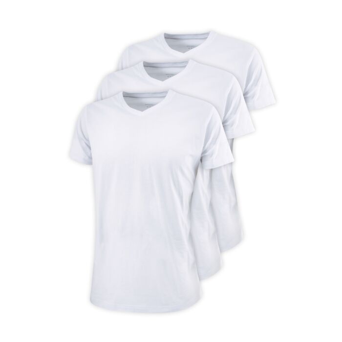 Lot de 3 maillots à encolure en V