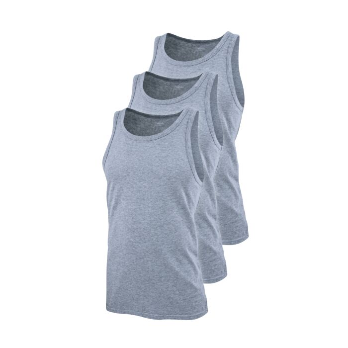 Lot de 3 maillots pour hommes, en coton